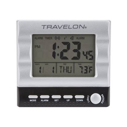 Travelon Large Display Travel Alarm Clock