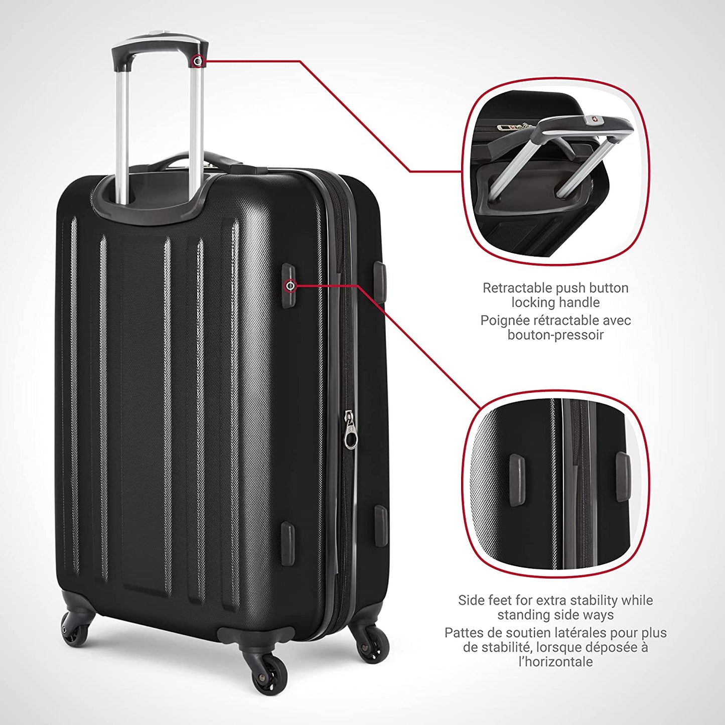 Swiss Gear La Sarinne 24" Expandable Hardside Luggage