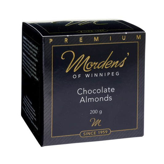 Product Image – Mordens' of WinnipegMordens' of Winnipeg Chocolate Covered Almonds - 200GFood1015227