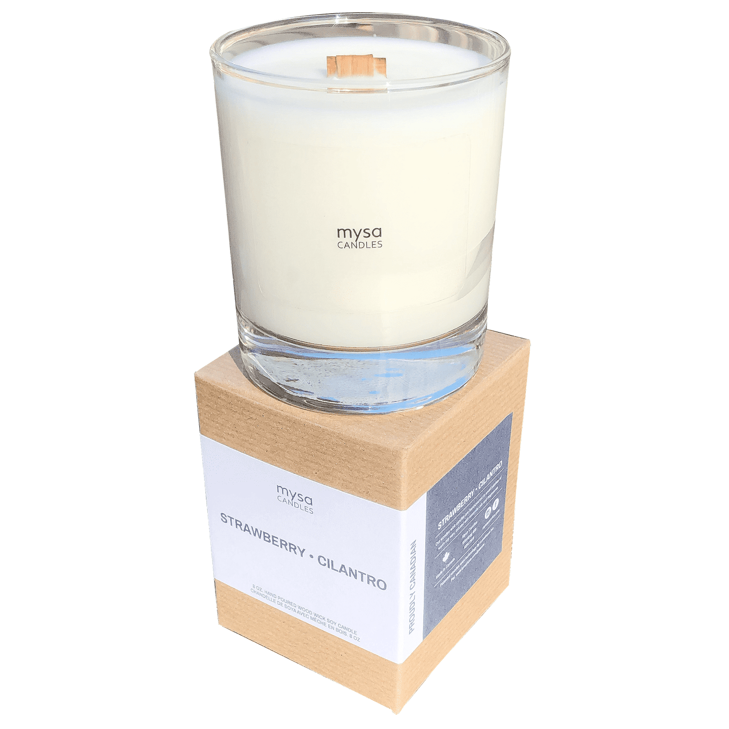 Mysa Candles 8oz Glass Candle - 6 Scents