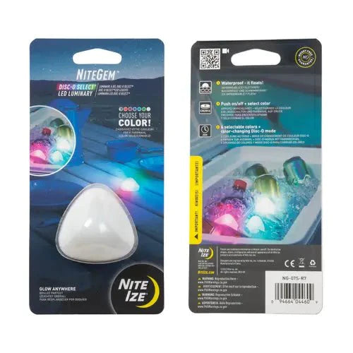 Product Image – Nite IzeNite Ize NITEGEM™ LED LUMINARY - DISC-O SELECT™Lighting1019057