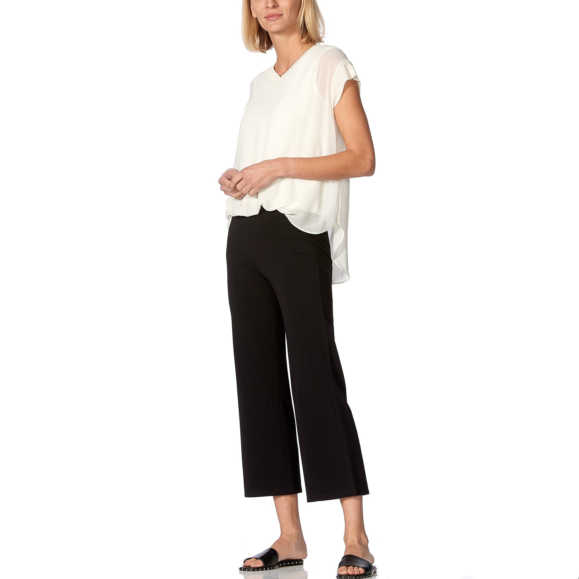 PanaxisHUE Curbside Cropped Wide LegPants1016350