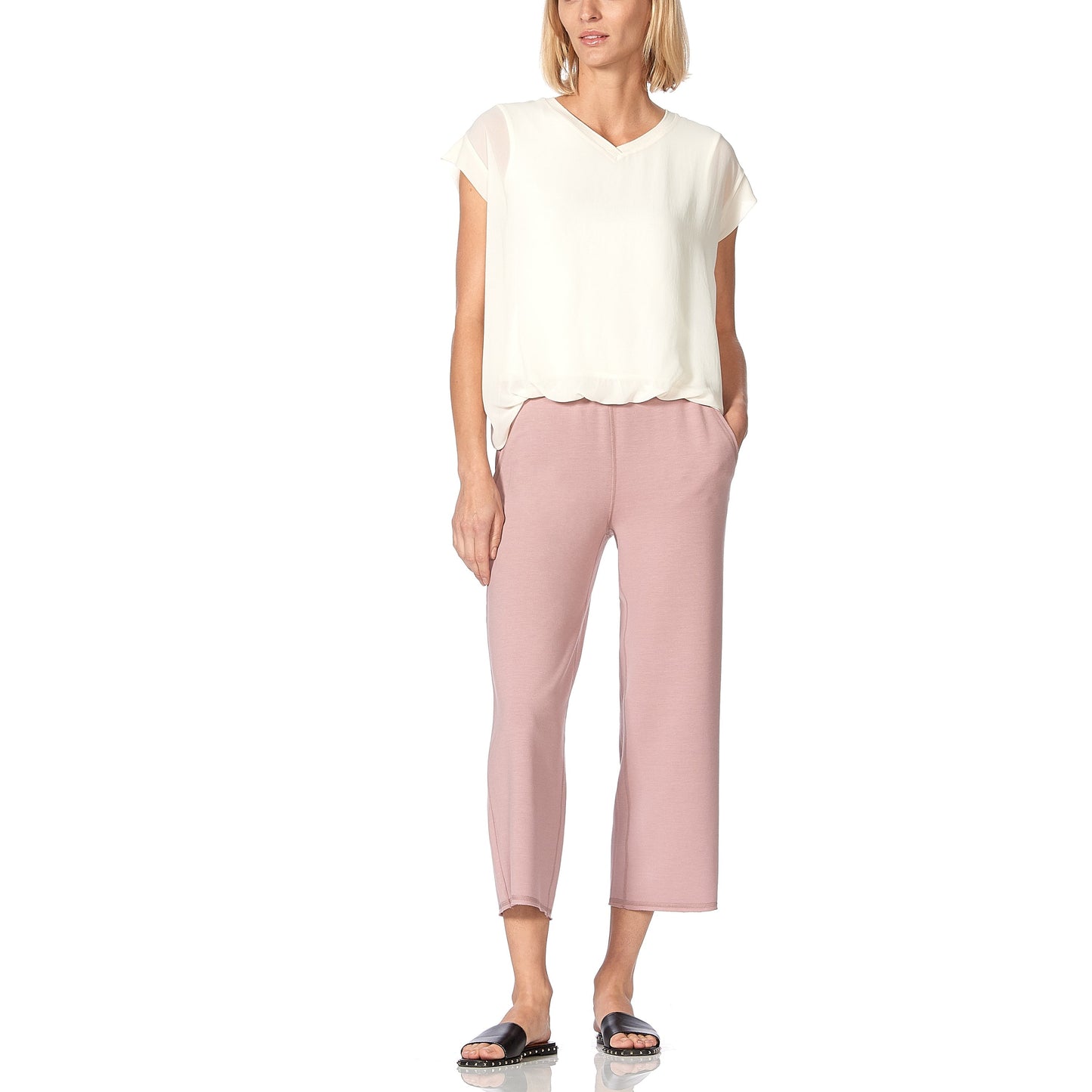 PanaxisHUE Curbside Cropped Wide LegPants1016354