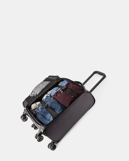 Bugatti - Boston Lightweight Softside Carry-On with Laptop Compartment