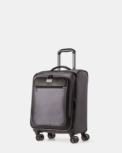 Bugatti - Boston Lightweight Softside Carry-On with Laptop Compartment