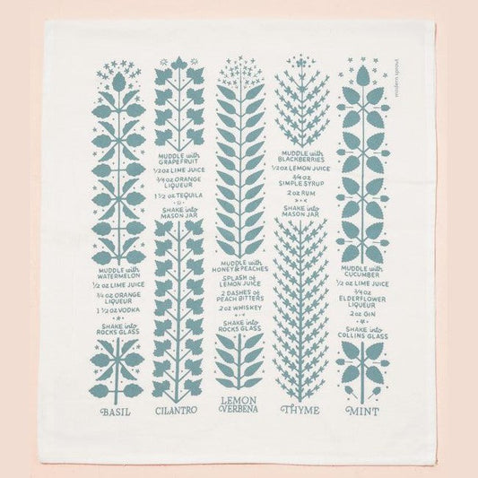 Product Image – Modern Sprout Tea Towel