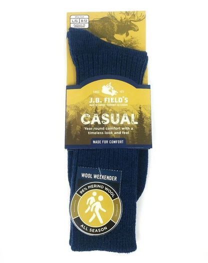 The Great Canadian Sox Co. Inc.J.B. Field's - Casual "Wool Weekender" 96% Merino Wool SockSocks1018297