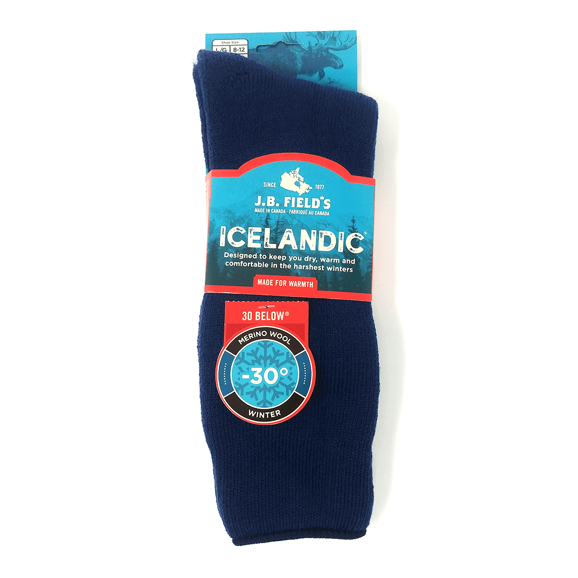 The Great Canadian Sox Co. Inc.J.B. Field's - Icelandic "30 Below Classic" Merino Wool Thermal SockSocks1016529