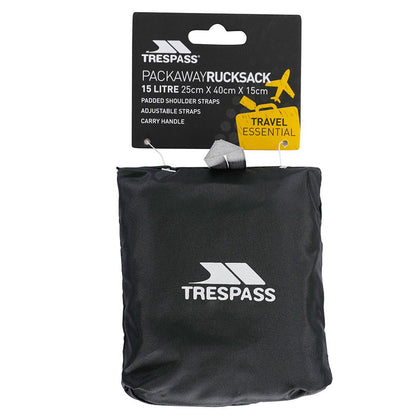 Trespass Reverse Packaway Rucksack