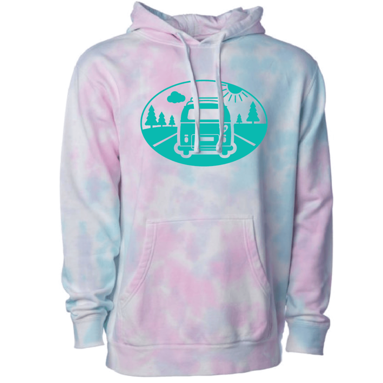 We Heart WinnipegCAA Exclusive: We Heart Winnipeg Open Roads Hoodie Cotton Candy Tie DyeShirts & Tops1019327