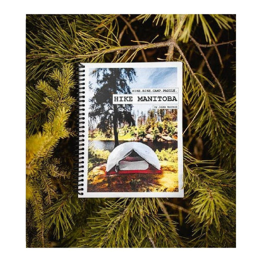 Product Image – Image showing cover of book featuring a small tent in the woods.